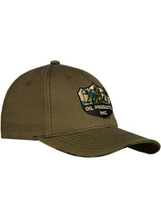 Lucas Oil Military Camo Hat in Camo Green - 3/4 Right View