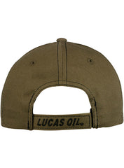 Lucas Oil Military Camo Hat in Camo Green - Back View