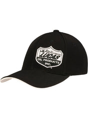 Lucas Oil Flex Fit Hat in Black - 3/4 Left View