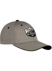 Lucas Oil Heather Poly Hat in Gray - 3/4 Right View