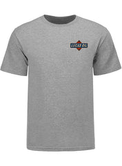 Lucas Oil Hi-Performance T-Shirt in Gray - Front View